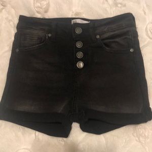 Girls RSQ black shorts